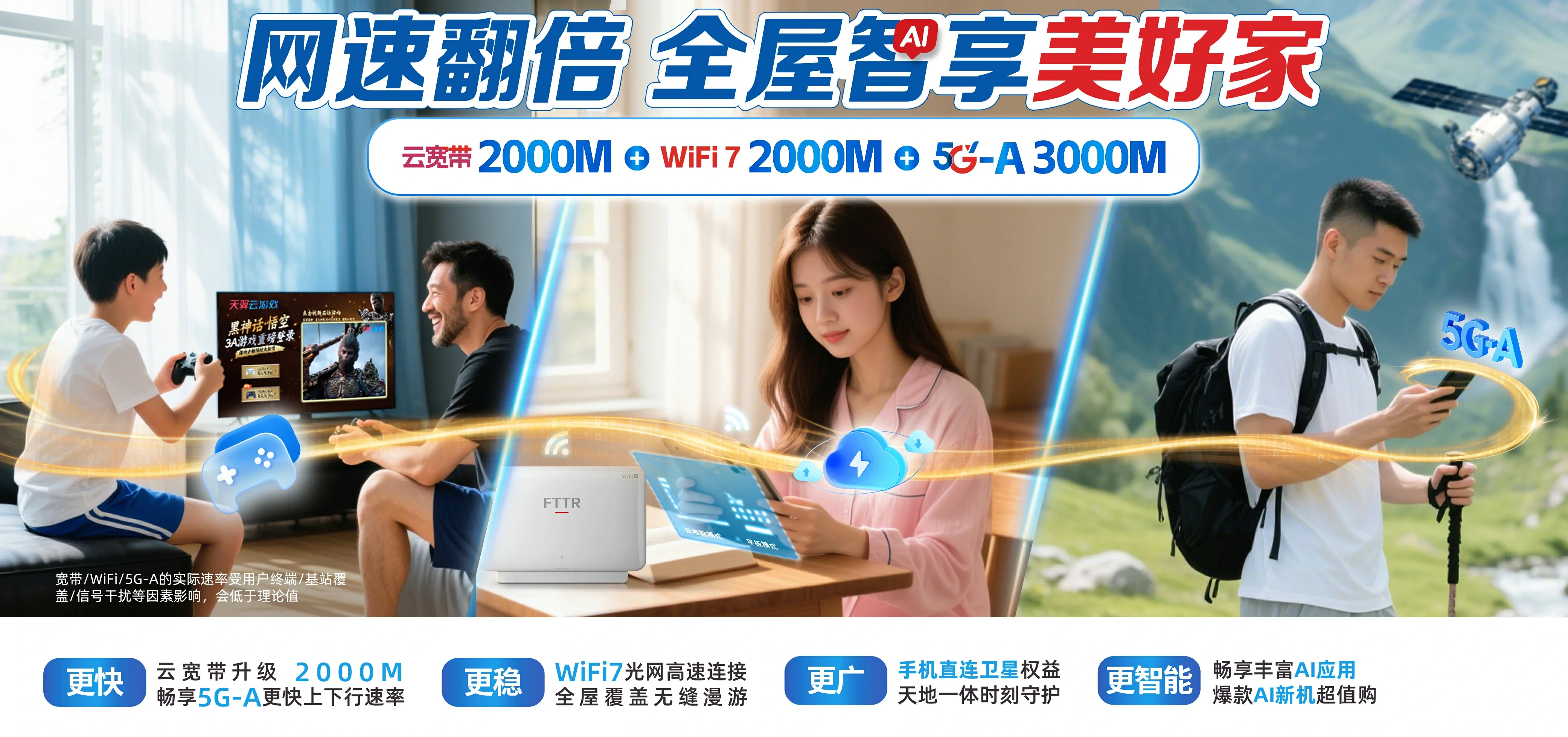 中国电信 太和县电信宽带 宽带套餐